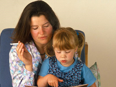 家長吸煙小心兒童中耳炎